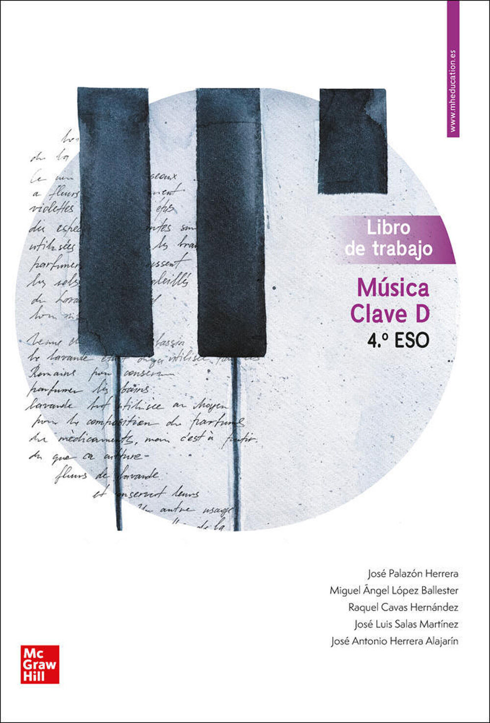 M&uacute;sica Clave D 4&ordm; ESO - Castellano. Libro de Trabajo.