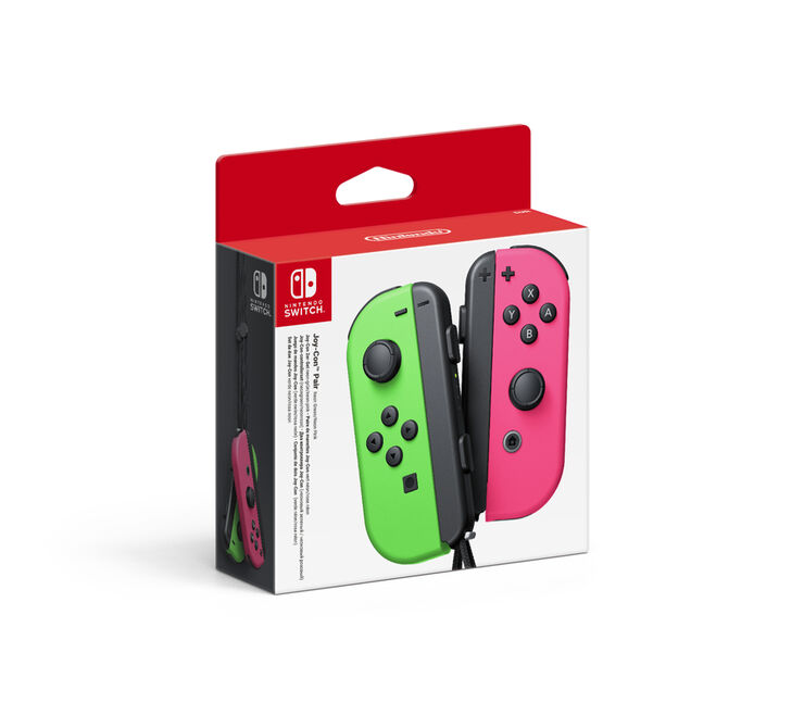 Comandament Joy-Con Nintendo Switch Verde/Rosa Neón
