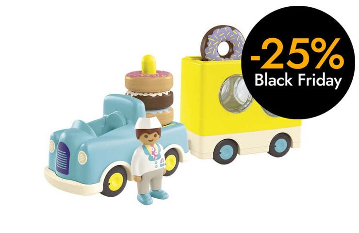 Playmobil Junior Camió de Dònut 71702