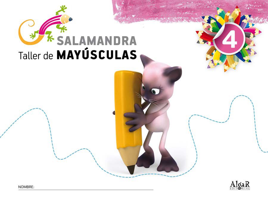 Taller May&uacute;sculas 4 Salamandra Infantil