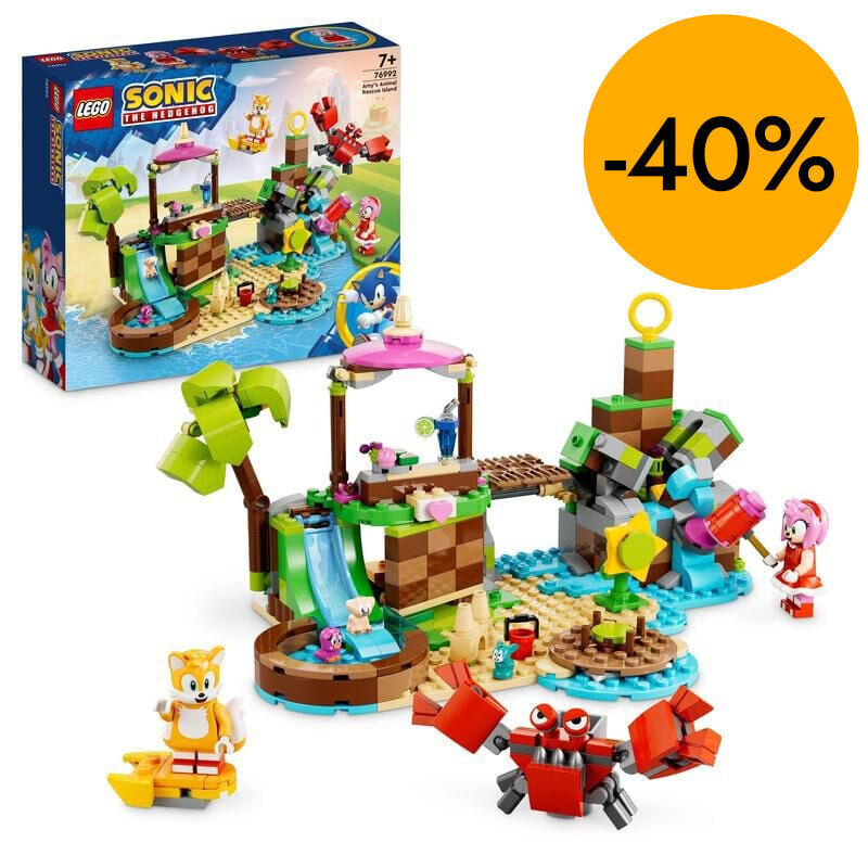 LEGO&reg; Sonic the Hedgehog Isla de Rescate de Animales de Amy 76992