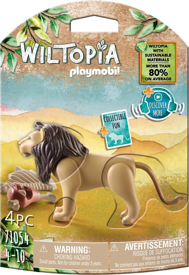 Playmobil Wiltopia  Le&oacute;n 71054