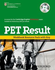OUP PET Result/WB pack+key Oxford LG 9780194817202