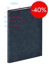 Agenda 16 mesos Quo Vadis Andrea A5+ setm/vista mult 2025-26 blau mar&iacute;