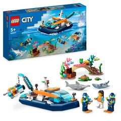 LEGO® City Vaixell de Buceig Explorador 60377