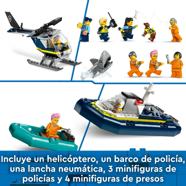 LEGO® City Isla Prisión de la Policía 60419