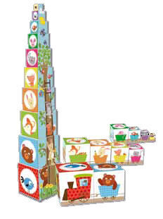 Bosque Cubos apilables  Bosque