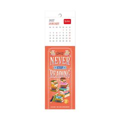 Calendario Legami Sobremesa Marca P&aacute;ginas Booklovers Multiling&uuml;e 2027