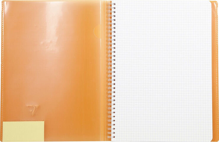 Libreta espiral Clairefontaine Koverbook A4 160 hojas 5x5