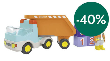 Playmobil Junior Camió Construcció 71685