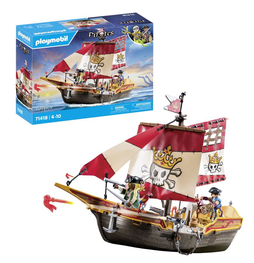 Playmobil Pirates Vaixell Pirata 71418