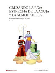 Cruzando la raya estrecha de la aguja y la almohadilla Cruzando la raya estrecha de la aguja y la almohadilla
