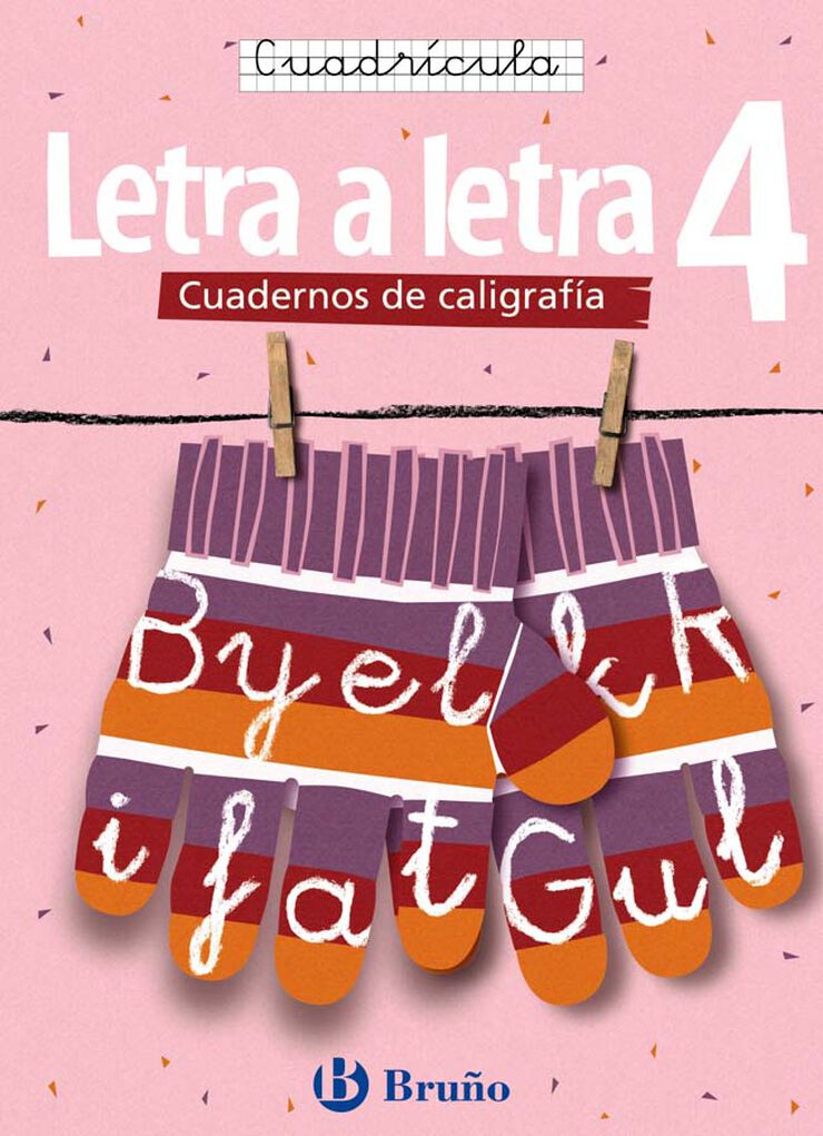Letra A Letra 4 Cuadrícula Primaria