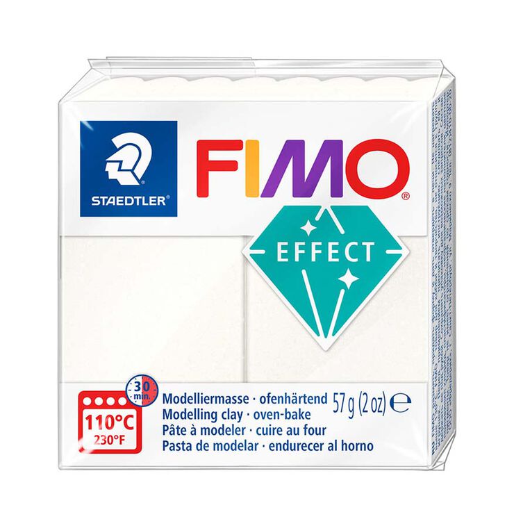 Pasta modelar Fimo Effect 57g metal nácar