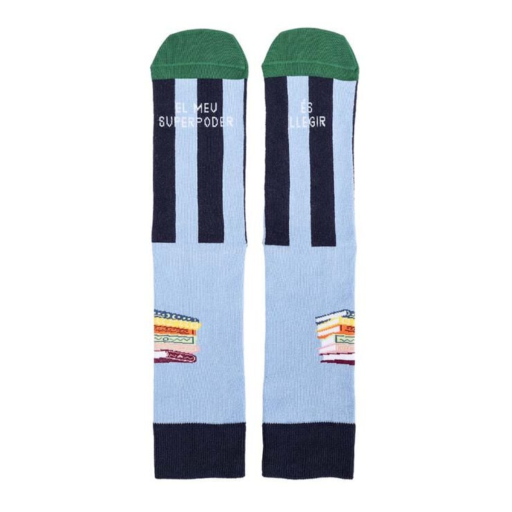 Calcetines ''El Meu Superpoder &eacute;s llegir'' T.42-46