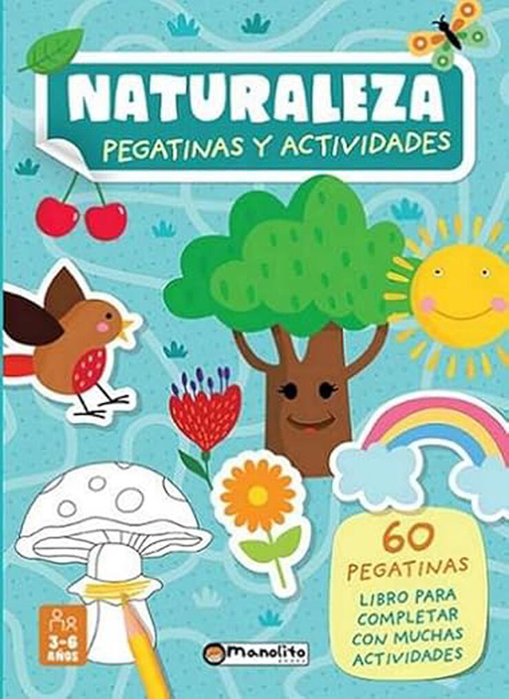 Naturaleza. Pegatinas y actividades