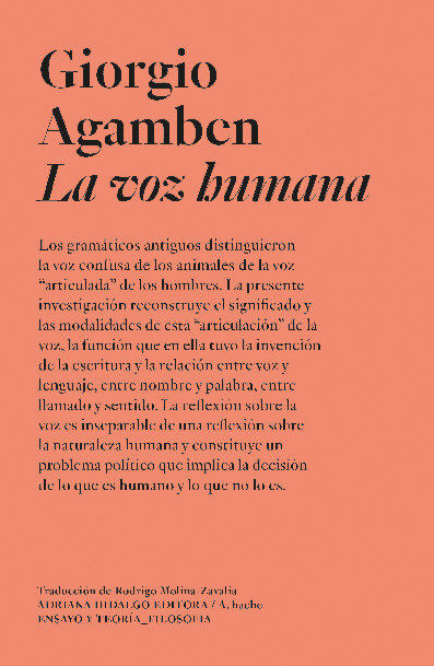 La voz humana