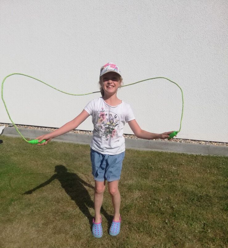 Corda per saltar i goma el&agrave;stica assortida