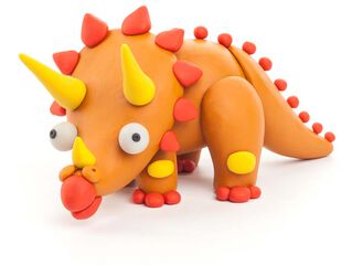 Hey Clay Triceratops