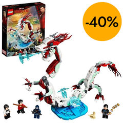 LEGO&reg; Marvel Super Heroes batalla en el antiguo poblado 76177