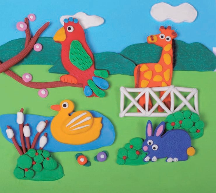 Bagul Pasta modelar Jovi Soft Dought Zoo