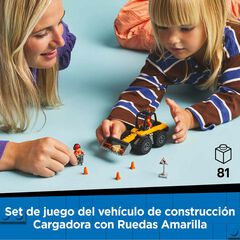 LEGO® LEGO City Cargadora con Ruedas Amarilla 60450