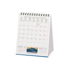 Calendario Legami 12x14,5 Sobremesa Mountains Multiling&uuml;e 2027