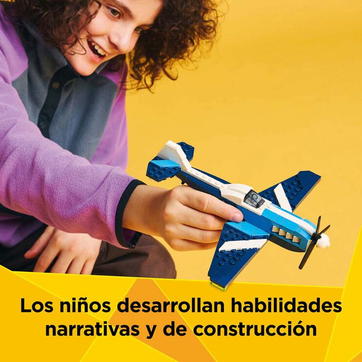 LEGO® LEGO Creator Aeronave: Avión de Carreras 31160
