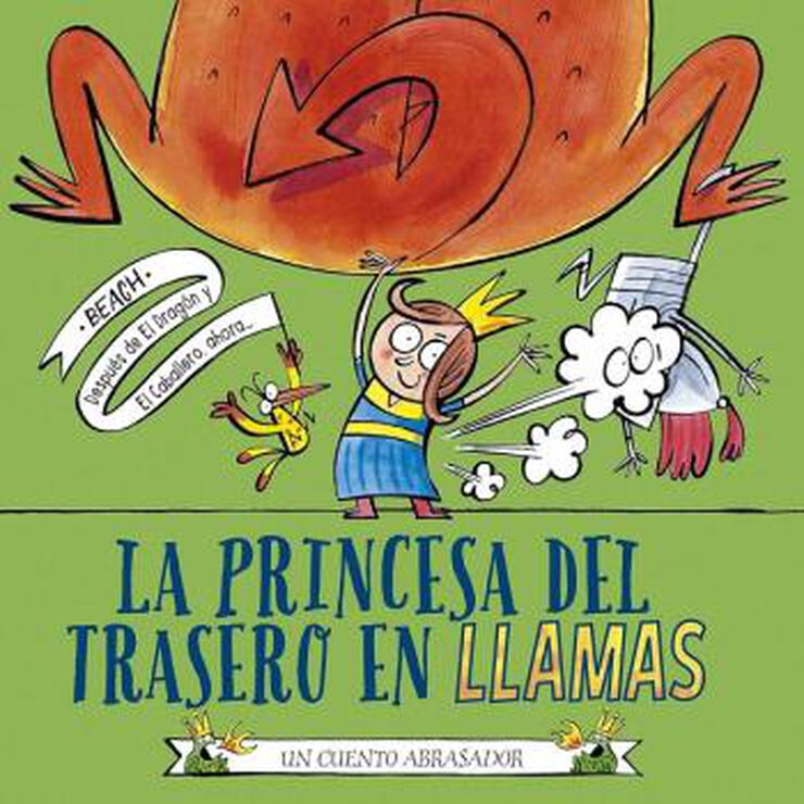 La princesa del trasero en llamas