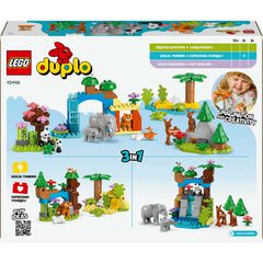 LEGO® DUPLO Town Famílies de la Fauna Salvatge “3 en 1” 10446