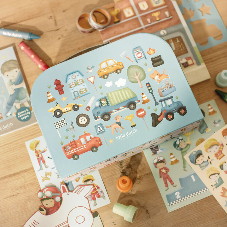 Maleta Creativa Jim Vehicles