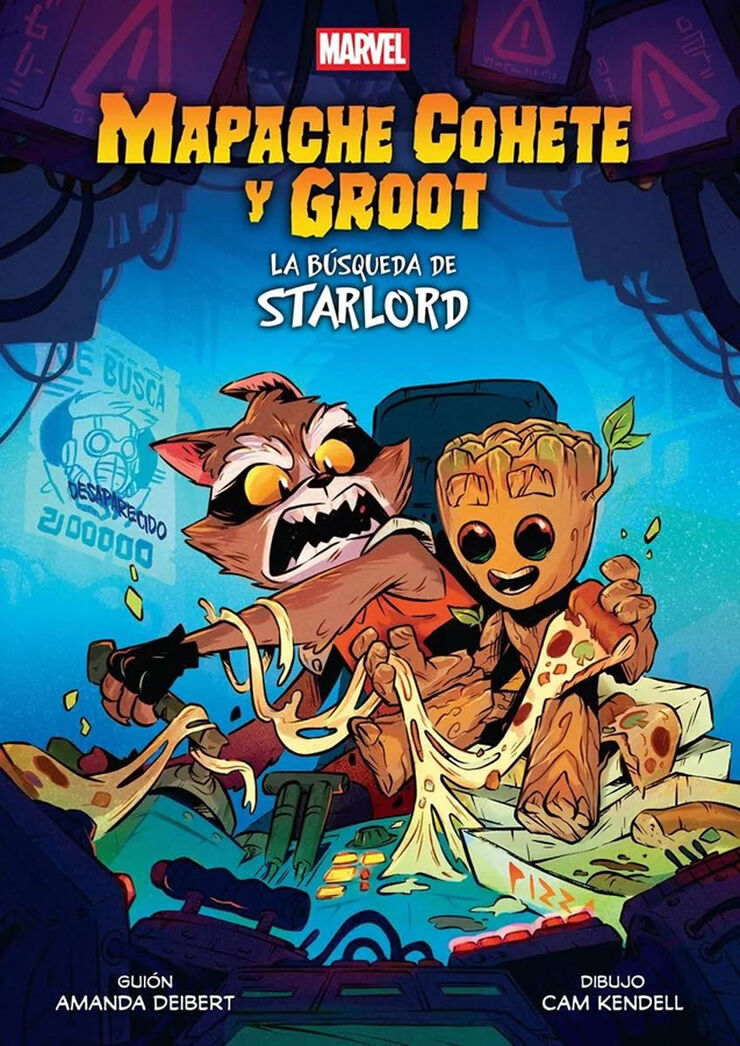 Mapache Cohete y Groot: La búsqueda de StarLord