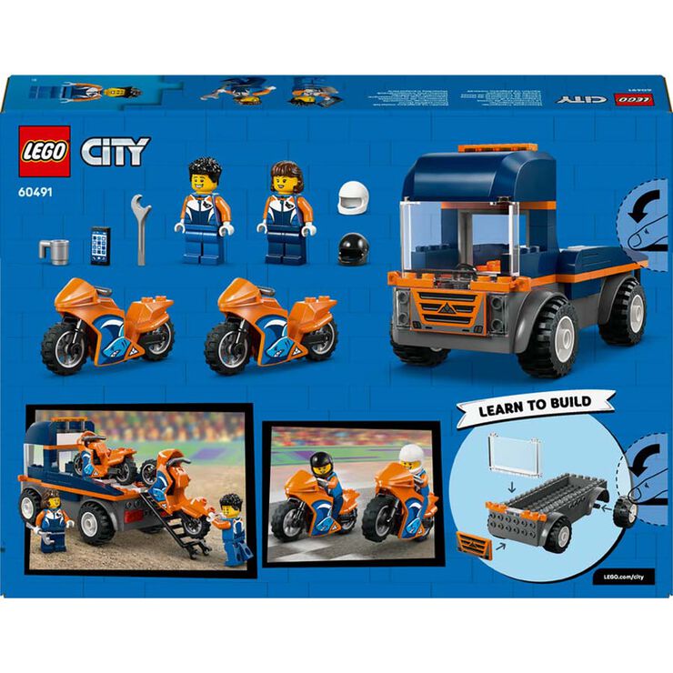 LEGO® City Camió de Transport de Motos 60491