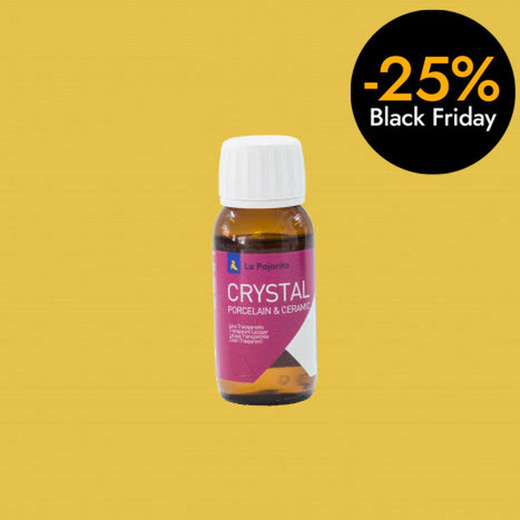 Laca Cristal La Pajarita 50ml groc