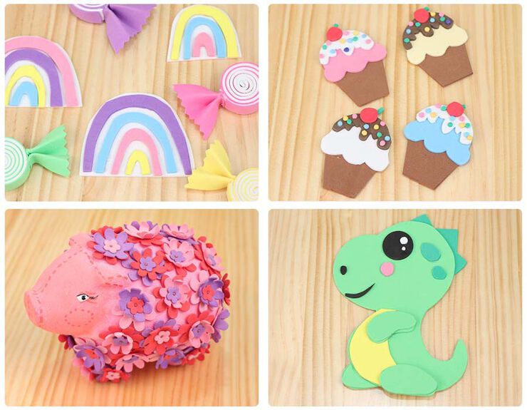 Planxes Goma Eva adhesiva 20x30cm 20 colors