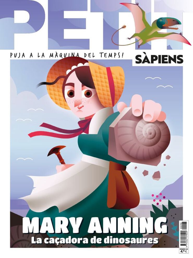 Petit S&agrave;piens 98 - Mary Anning. La ca&ccedil;adora de dinosaures