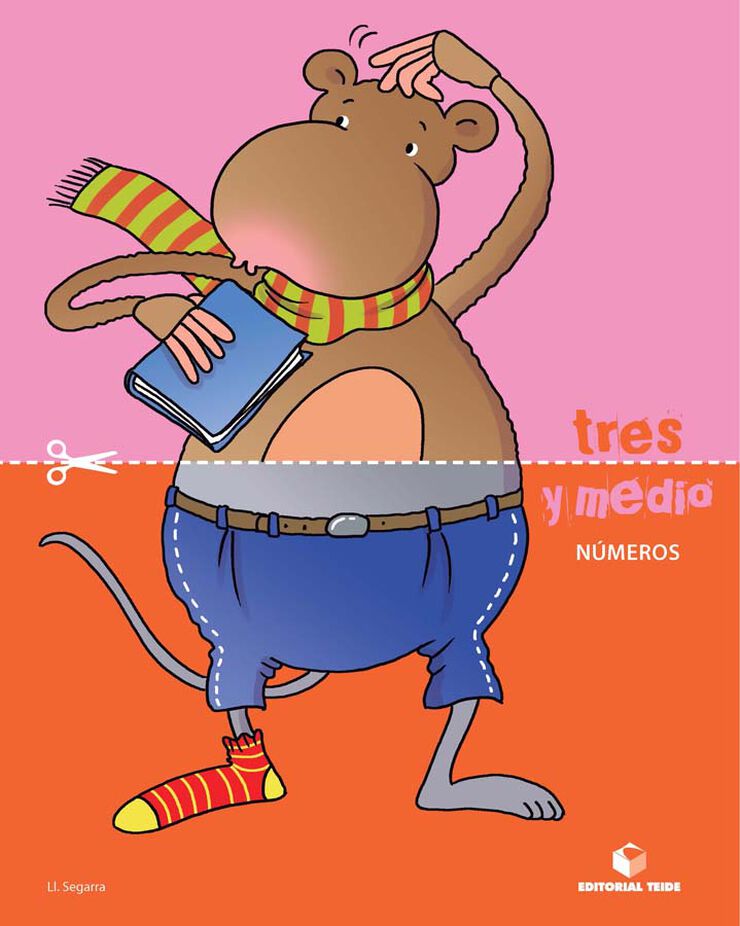 Tres Y Medio Numeros Infantil 3 Años