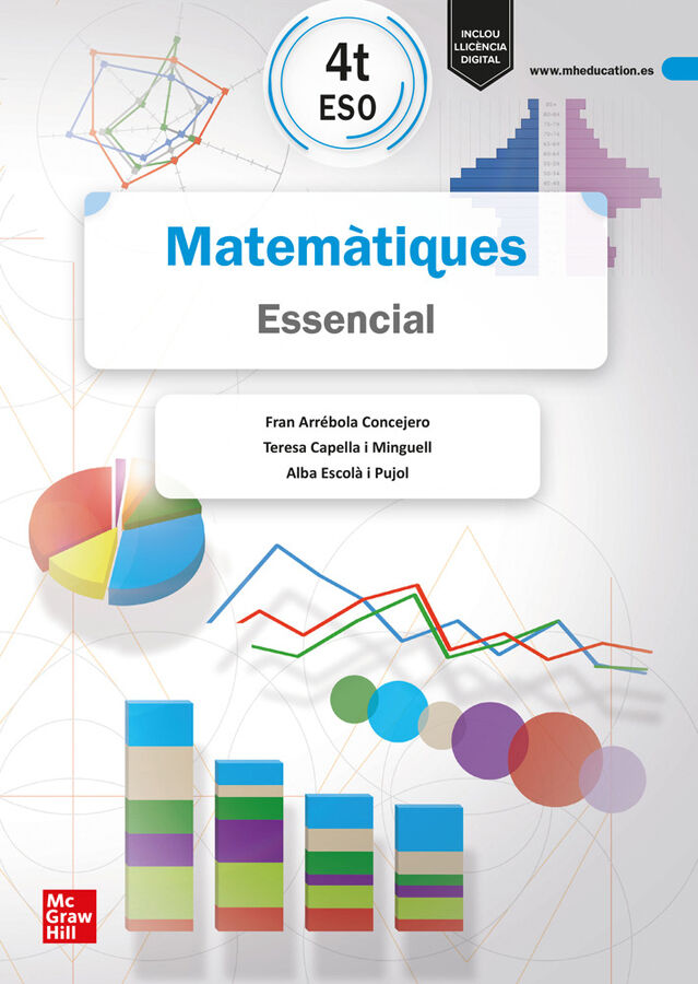 Matem&agrave;tiques 4t ESO. Essencial