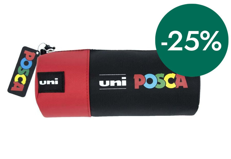 Estoig rodó Posca vermell