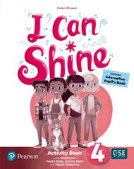 I Can Shine 4 Activity Book & Interactive Pupil´s Book-Activity Book andDigital Resources Access Code I Can Shine 4 Activity Book & Interactive Pupil´s Book-Activity Book andDigital Resources Access Code