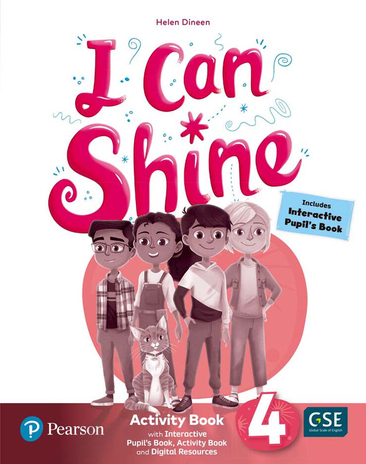 I Can Shine 4 Activity Book & Interactive Pupil´s Book-Activity Book andDigital Resources Access Code