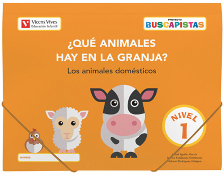 Buscapistas N-1Que Animales Hay en La Granja?(P3) Vicens Vives 9788468242477