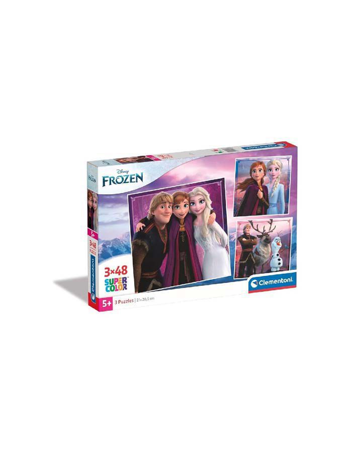 Puzle 3 X 48 piezas Frozen