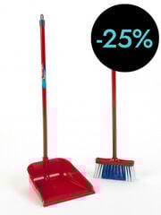 Recogedor con escoba