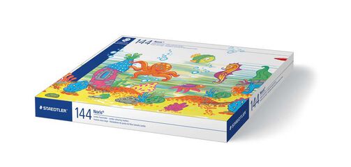 Rotuladores Staedtler Watercolor 340 grueso 144u pack escolar