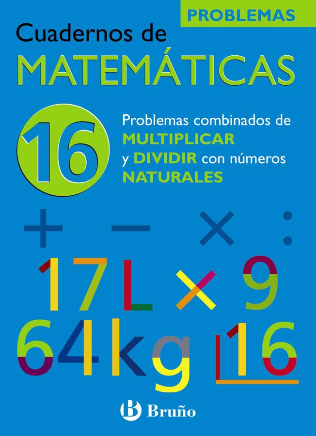 Matem&aacute;ticas 16 Problemas Combina Primaria