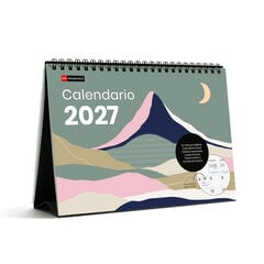 Calendario Miquelrius Mesa A5 Castellano Cims 2027