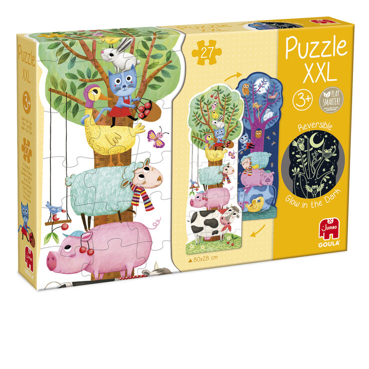 Puzle XXL 27 piezas Reversible Luz