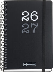 Agenda Escolar Activa D/P Mult. 2026-2027 Negro