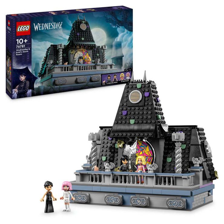 LEGO® Wednesday Dormitorio de Miércoles y Enid 76781